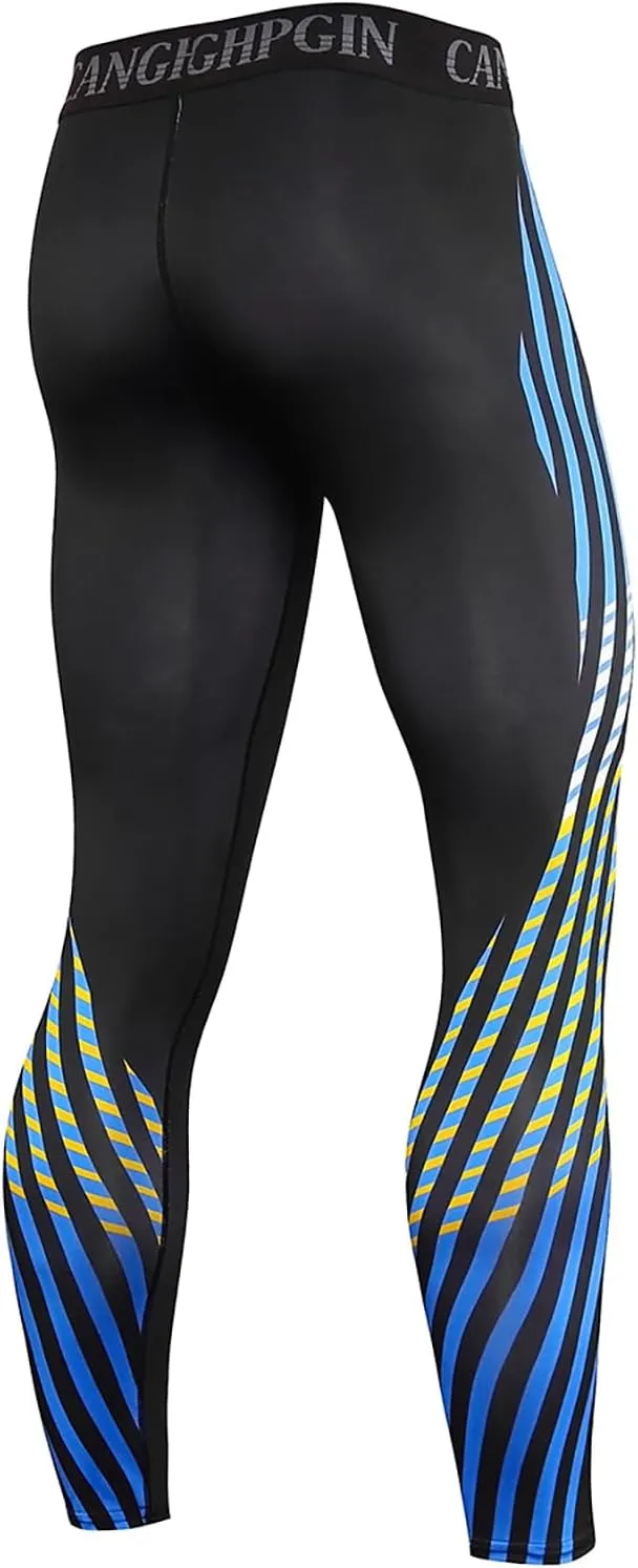 Men Underwear Set Base Layers Tight Top & Bottom Long Johns