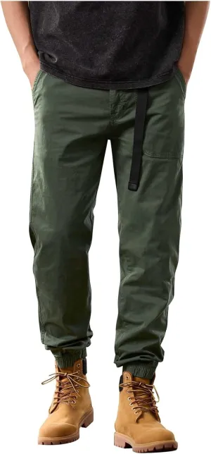 Men's Tactical Pants Ripstop Cargo Pants Lightweight Work Hiking Trousers Outdoor Pockets Fishing Military Pants