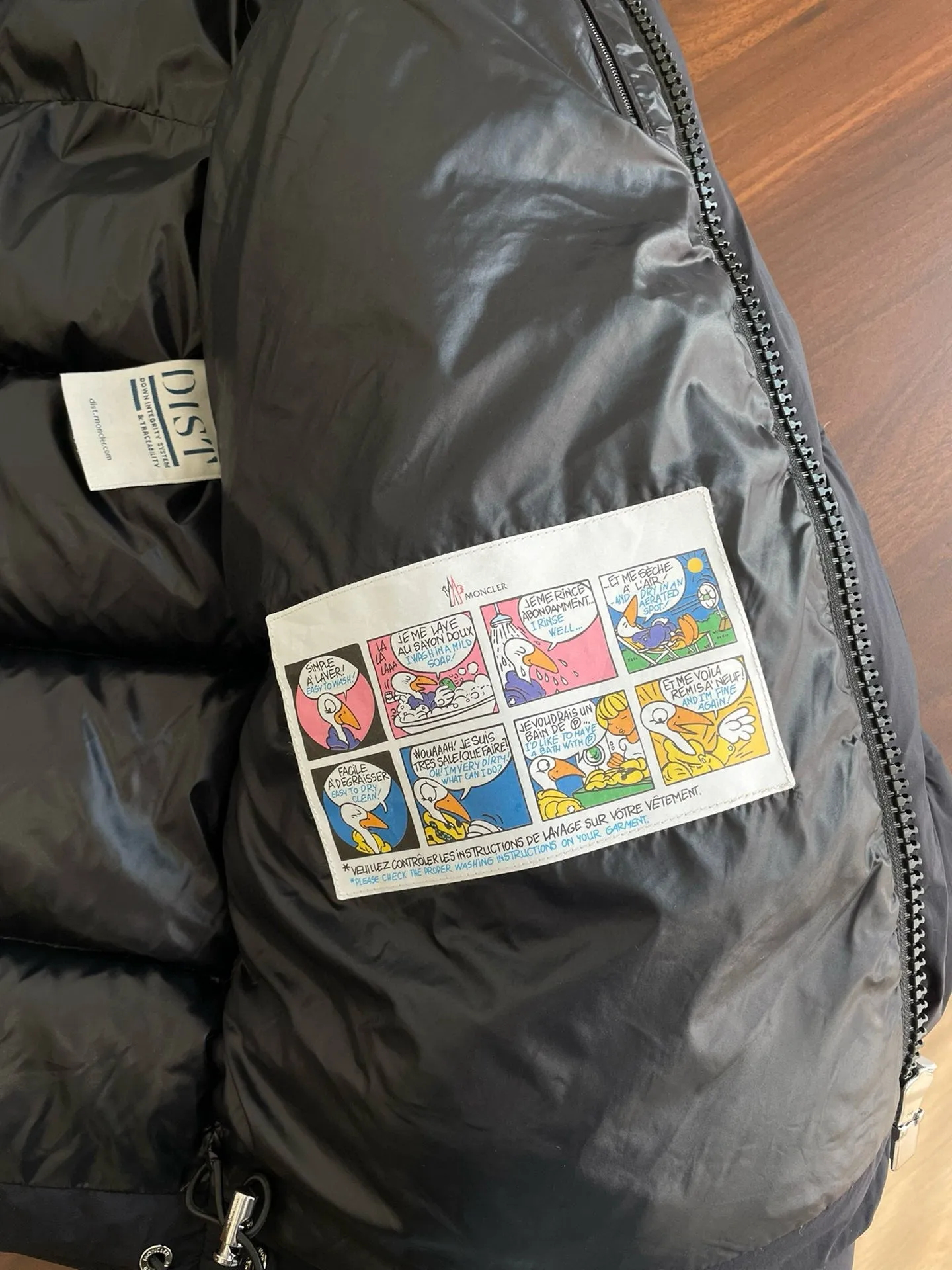 Moncler DIST Black Down Jacket