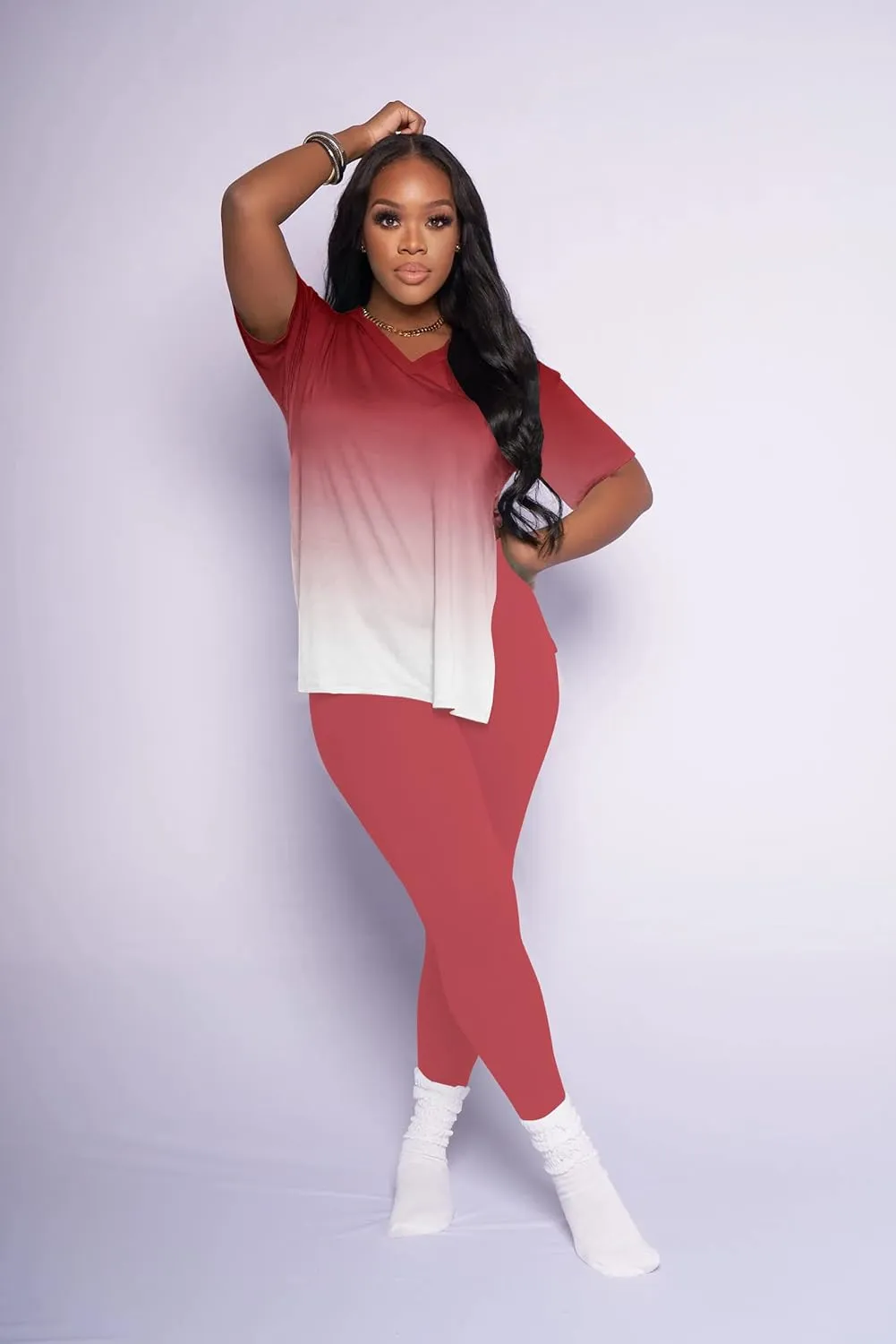 Mrskoala Lounge Sets for Women Two Piece Outfits Pullover Tops and Long Pants Tracksuit Sweatsuits