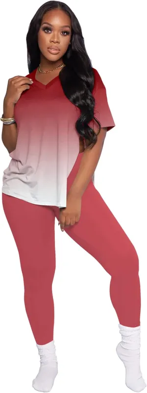 Mrskoala Lounge Sets for Women Two Piece Outfits Pullover Tops and Long Pants Tracksuit Sweatsuits