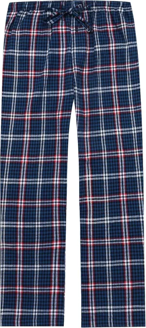 Noble Mount Twin Boat Mens Pajama Pants - 100% Cotton Flannel Mens Lounge Pants