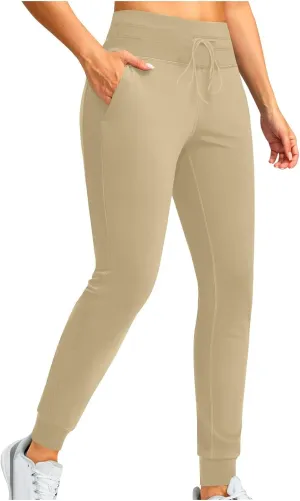 Pants for Women Joggers Casual Sports Pants Lightweight Quick Dry Pants Workout Pants Drawstring High Waist Trousers