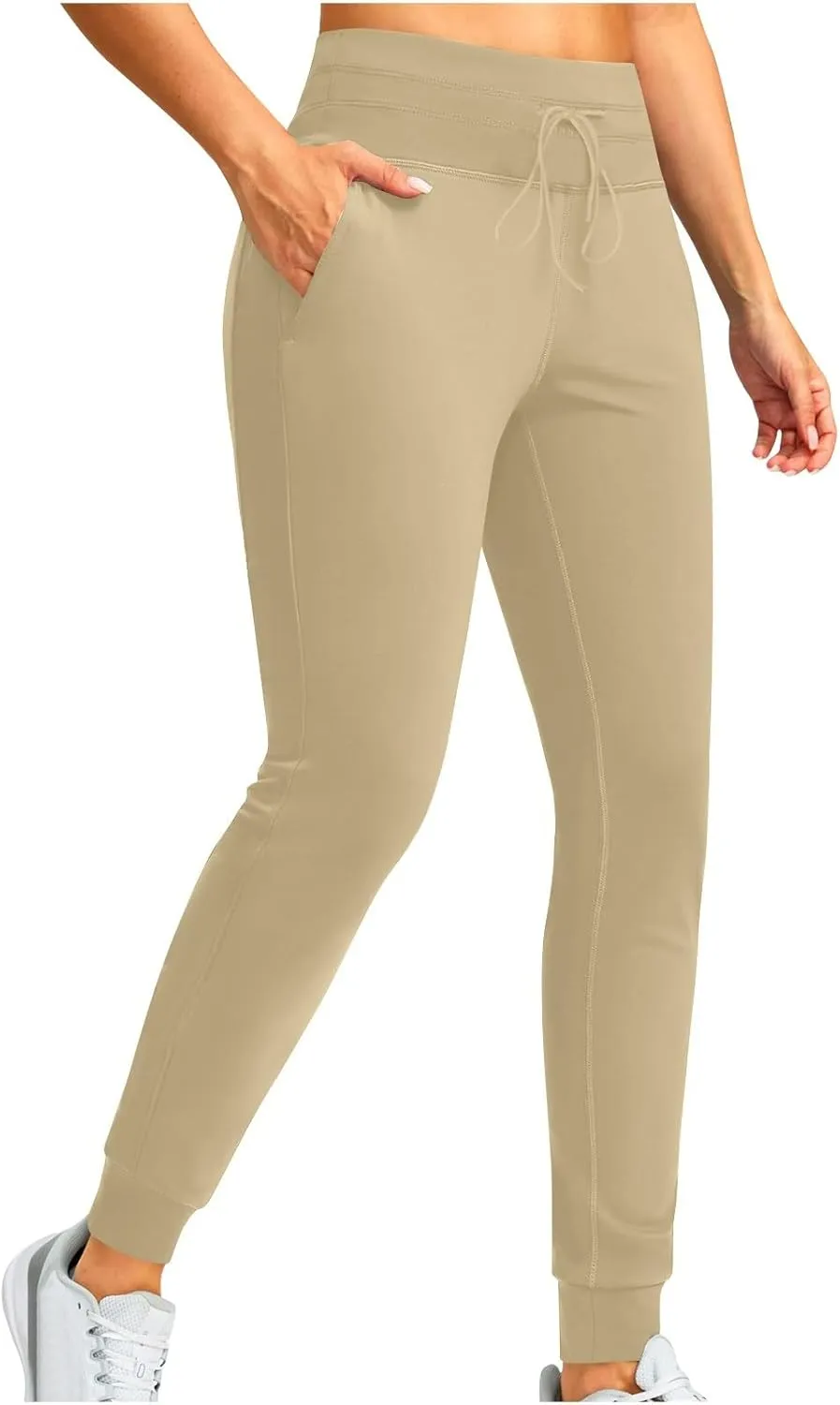 Pants for Women Joggers Casual Sports Pants Lightweight Quick Dry Pants Workout Pants Drawstring High Waist Trousers