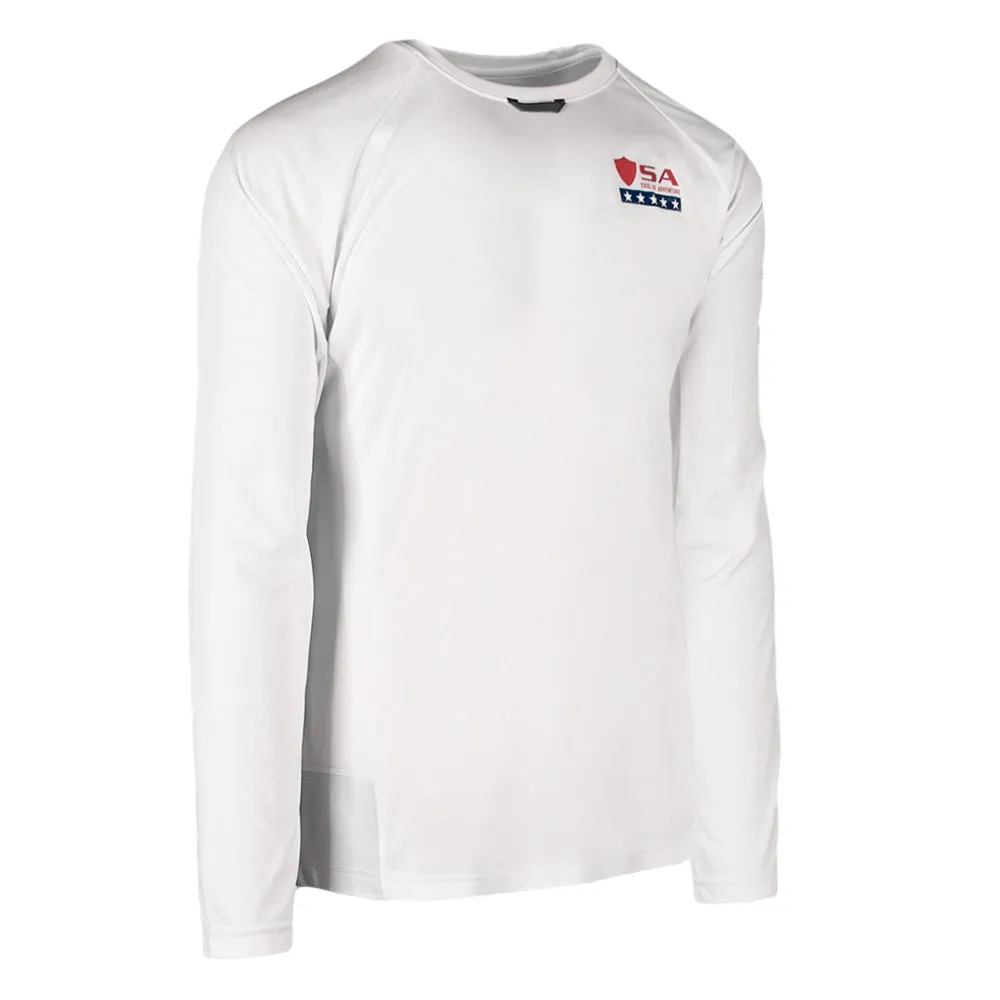 Performance Long Sleeve Shirt | Fins & Stripes PreOrder