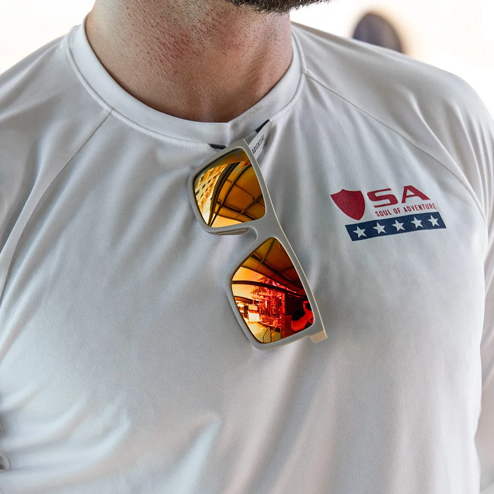 Performance Long Sleeve Shirt | Fins & Stripes PreOrder