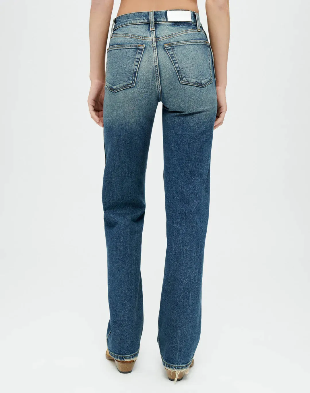 Re/Done Comfort Stretch High Rise Loose - Distressed