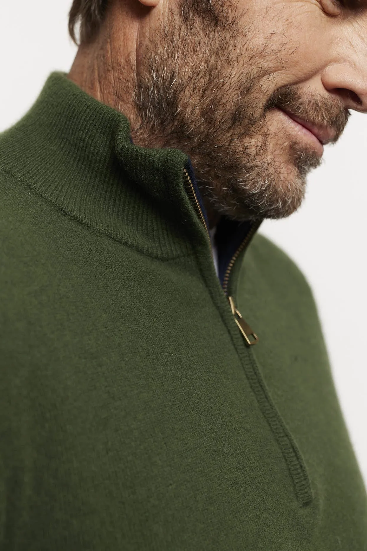 Ricky Cashmere Sweater in Bush