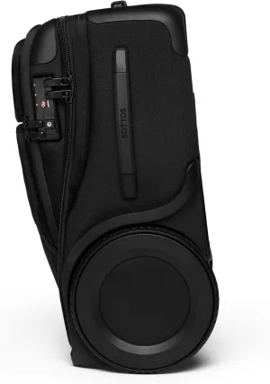 Roll Model 2-Wheeled, All-Terrain, Carry-On Luggage (Black)