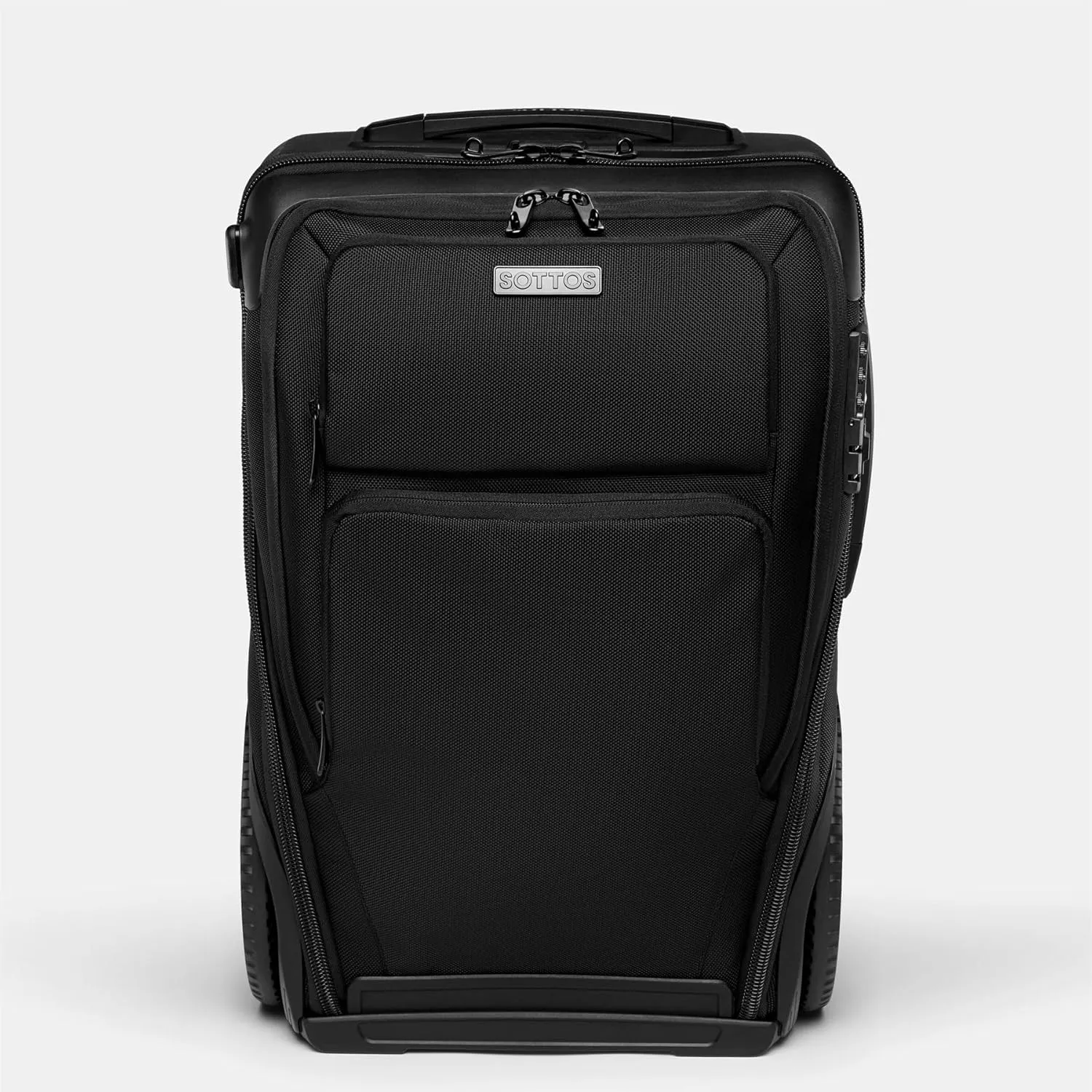 Roll Model 2-Wheeled, All-Terrain, Carry-On Luggage (White)