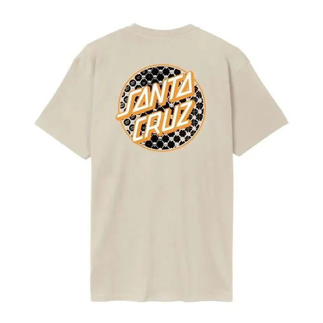 Santa Cruz Meyer Freestyle Dot T-Shirt Chalk