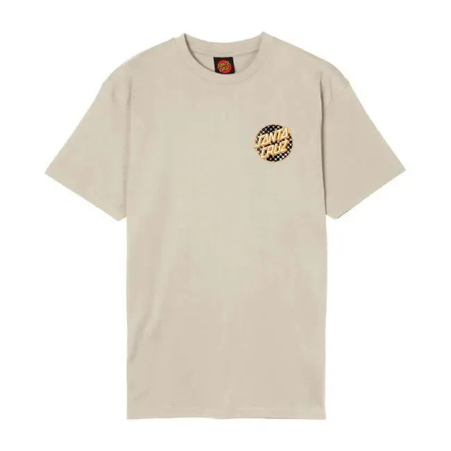 Santa Cruz Meyer Freestyle Dot T-Shirt Chalk