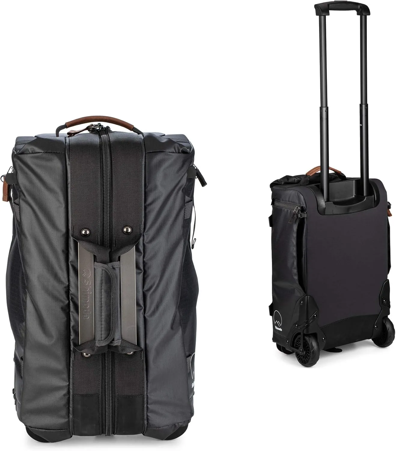 Shimoda Carry-On Roller V2-21-inch Water Resistant Luggage with shock-absorbing wheels - Perfect Fit for DSLR, Mirrorless Cameras, lenses and other gear - Black