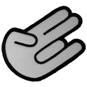 Shocker Hand Sign Patch