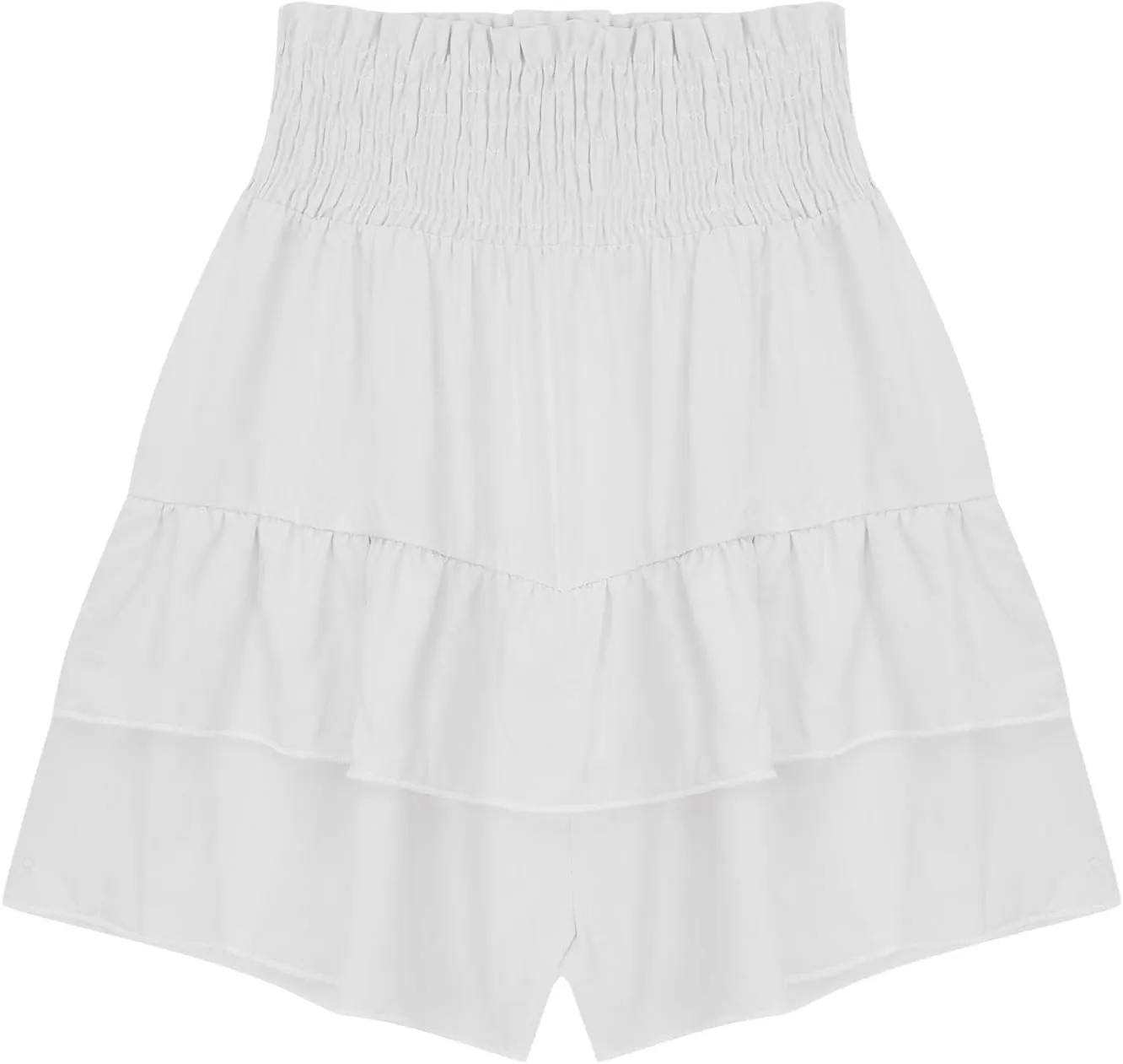 Skorts for Girls High Waisted Ruffles A Line Casual Skirt 2025 Trendy Pleated School Skort Tennis Golf Shorts