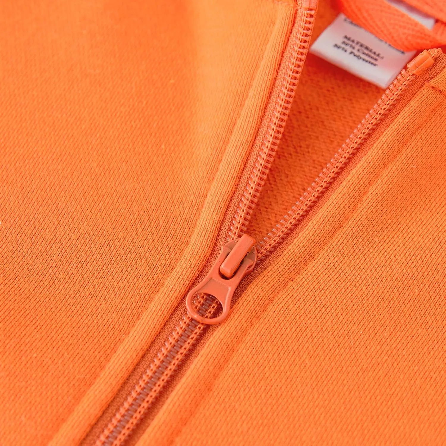 UMELOK Kids Full Zip-Up Hoodie Solid Sweatshirt for Boys and Girls