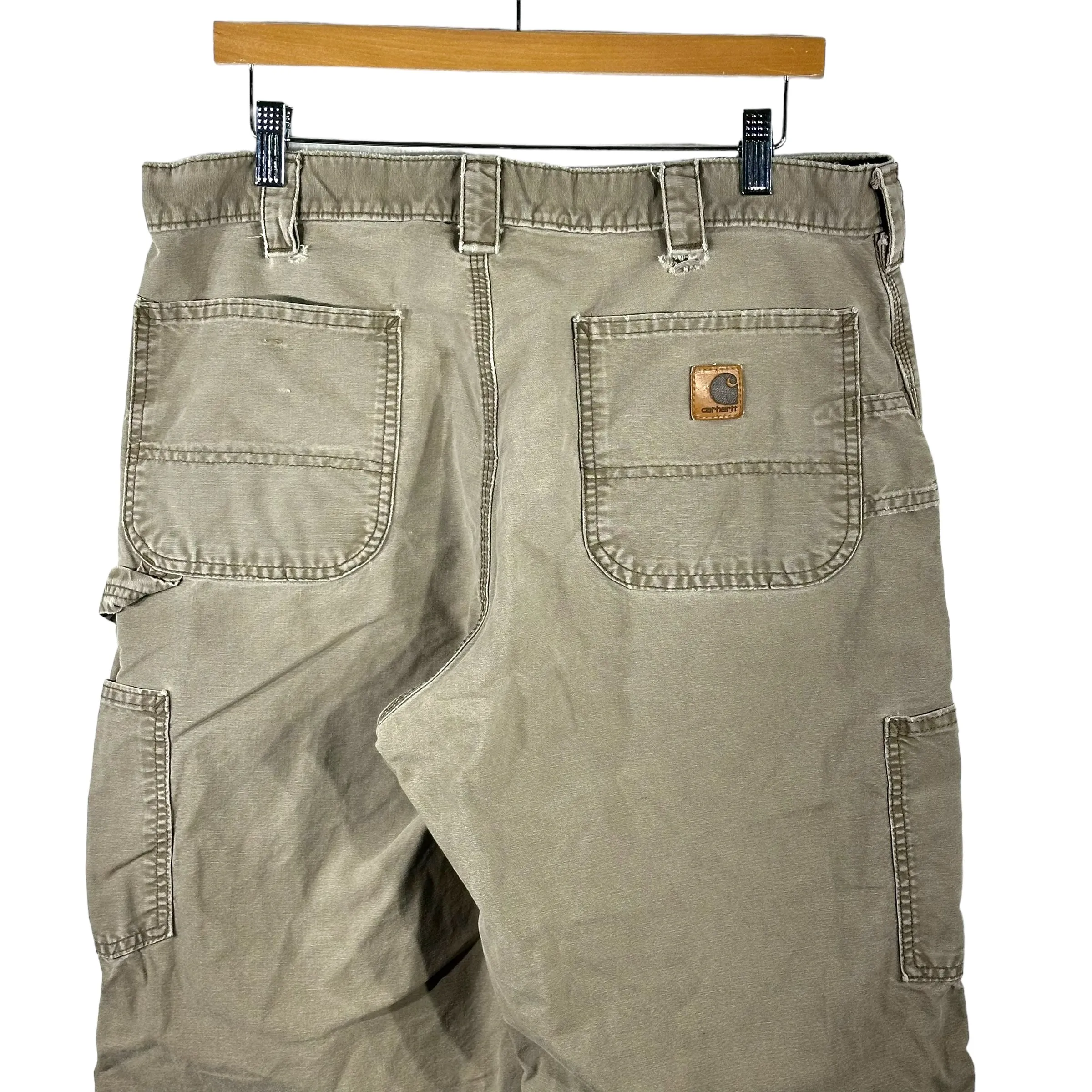 Vintage Carhartt Paint Stained Carpenter Distressed Pants