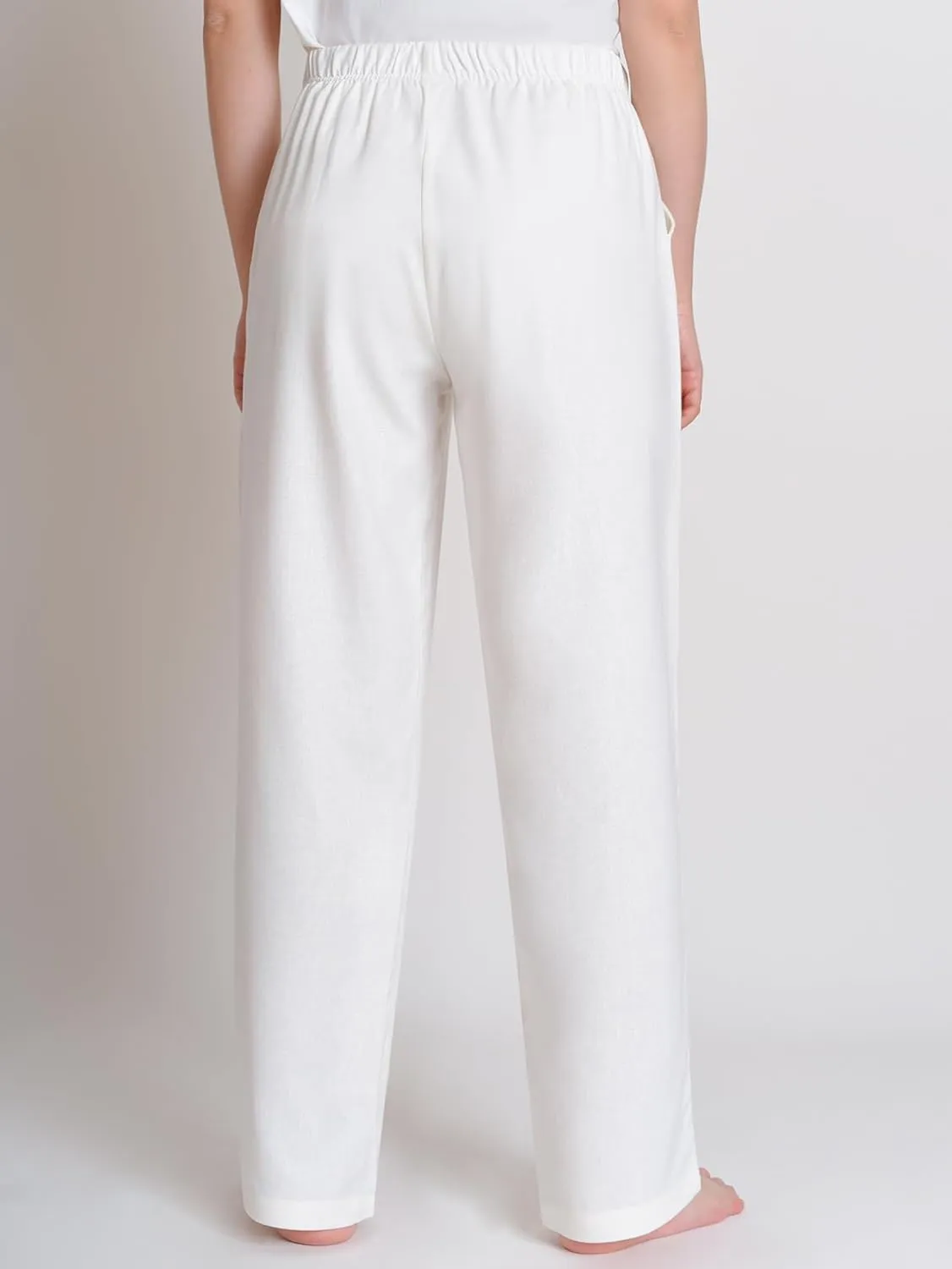 Weintee Women's Petite Linen Pants for 5 FT Short