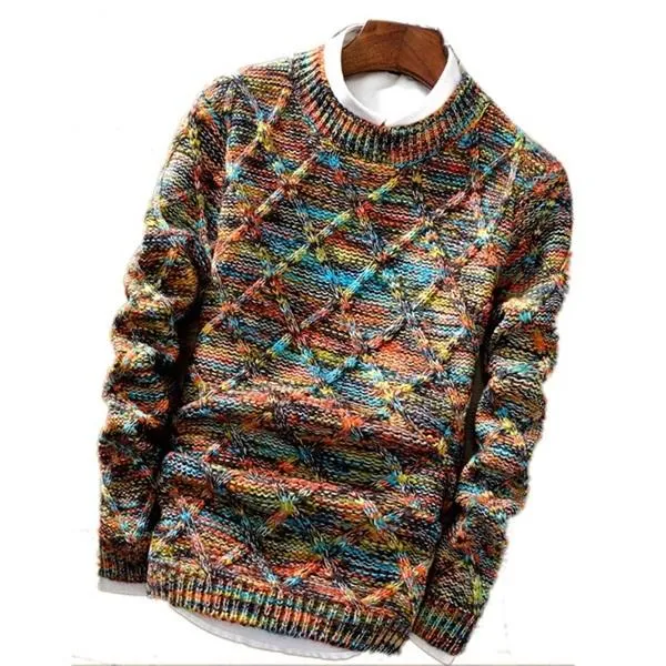 West Louis Knitwear Casual Autumn Sweater
