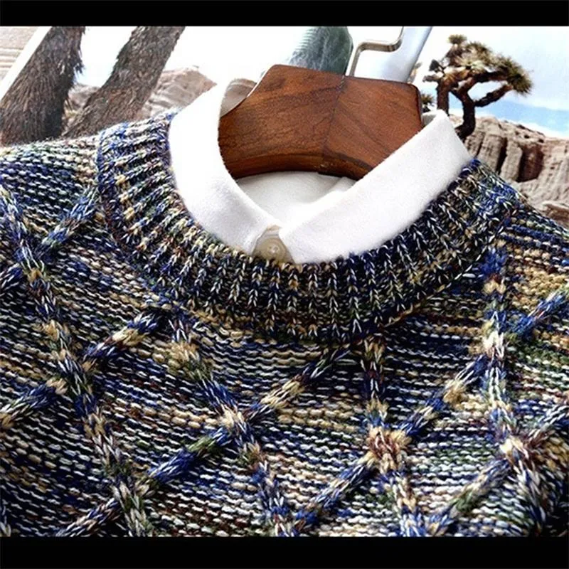 West Louis Knitwear Casual Autumn Sweater