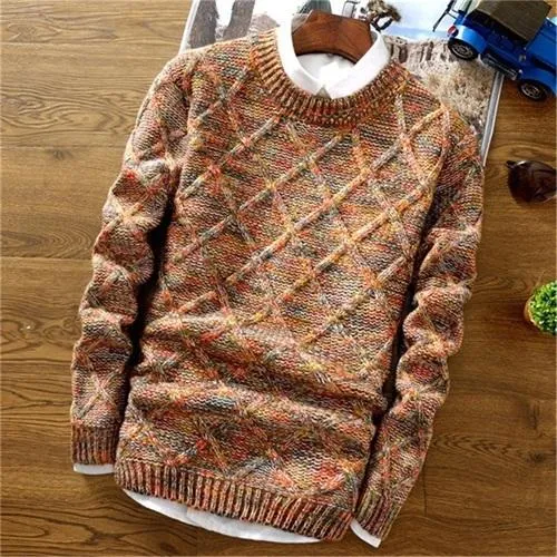 West Louis Knitwear Casual Autumn Sweater