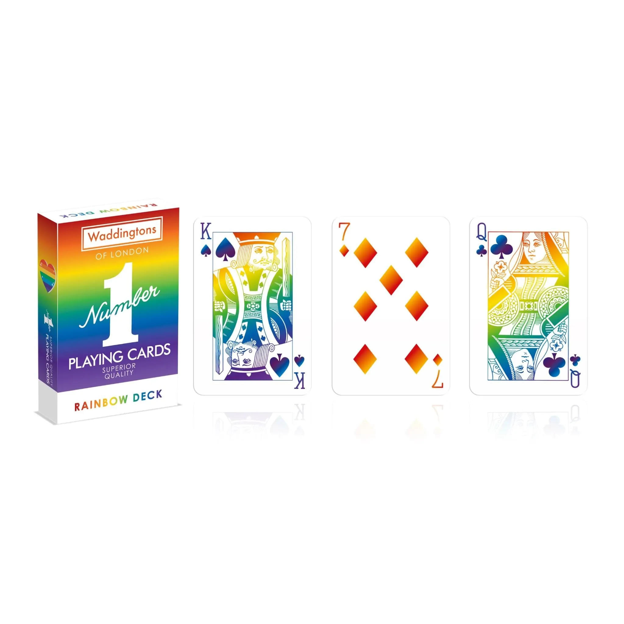 WN1 Rainbow Playing Cards