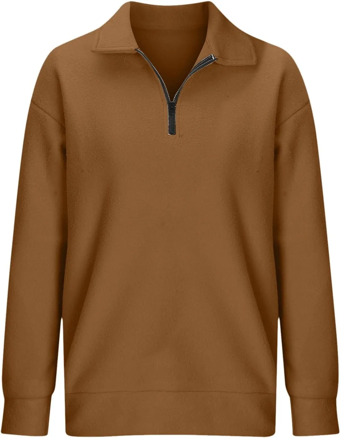 Womens Oversized Sweatshirts Hoodies Half Zip Pullover Fall Fashion Outfits 2023 Y2k Clothes