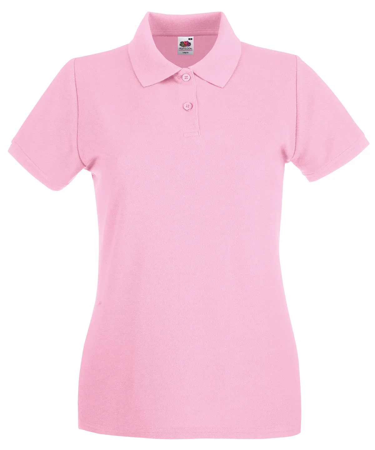 Womens premium polo | Light Pink