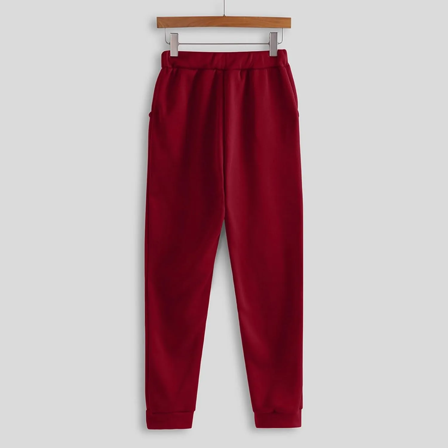 Women's Two Piece Tracksuit Fall Long Sleeve Crewneck Solid Color Cute Baggy Sweatpants Fall Fashion Outfits