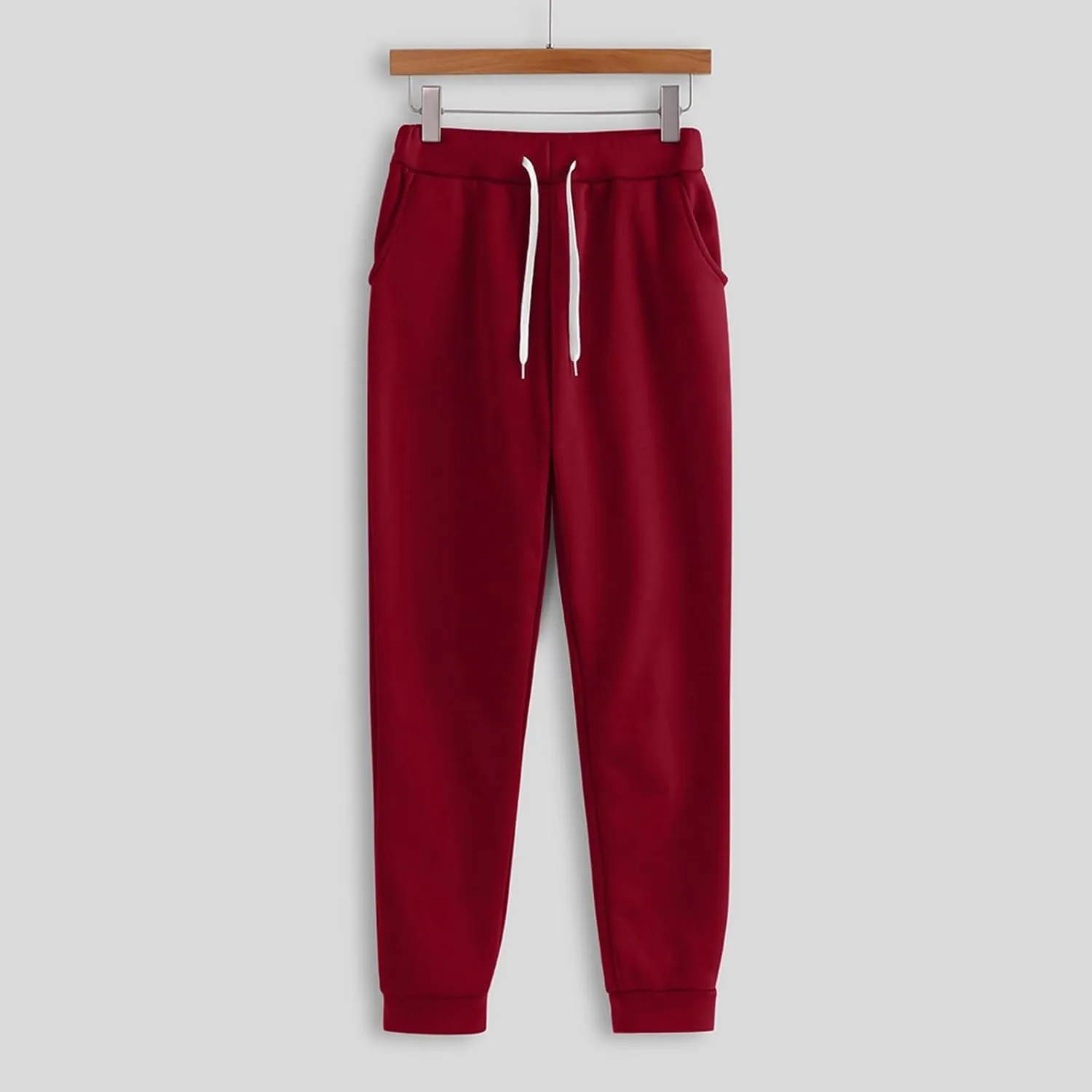 Women's Two Piece Tracksuit Fall Long Sleeve Crewneck Solid Color Cute Baggy Sweatpants Fall Fashion Outfits